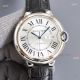 New Brown Face Cartier Ballon Bleu 42mm Replica Watch Brown Leather Strap (5)_th.jpg